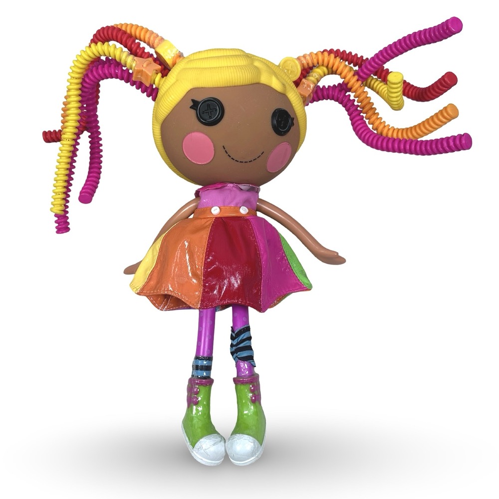 MGA Silly Hair Lalaloopsy April Sunsplash Doll 2010 Rainbow Dress Full Size Toy